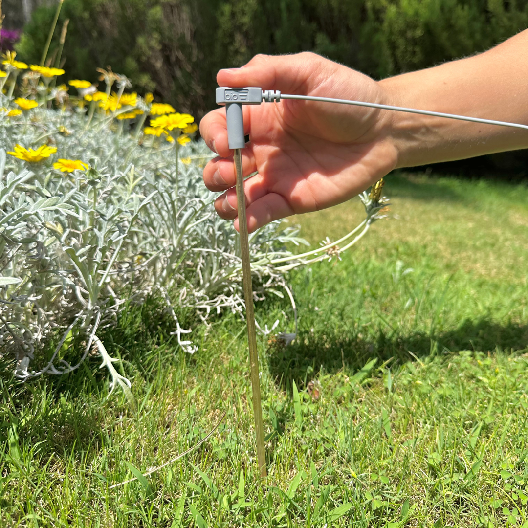 Jordningsstav Lila Lagohm